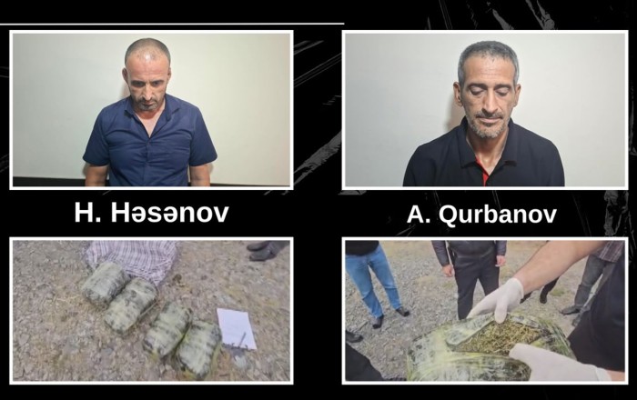 Qaxda 7 kq narkotik aşkarlandı - 2 nəfər həbs edildi