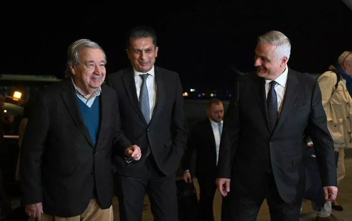 Quterreş Ermənistana gəldi