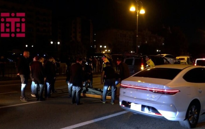 Qış parkında “Changan”ın vurduğu piyada öldü - Foto