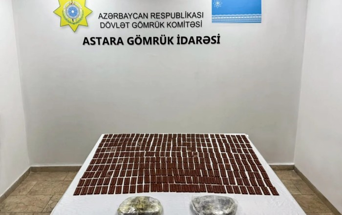 Astara gömrük postunda külli miqdarda heroin və “metadon” həbləri aşkarlandı