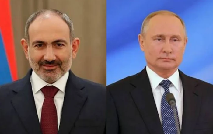 Paşinyan Putinə zəng vurdu