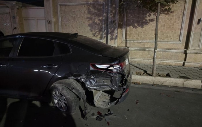 Naxçıvanda  "Nissan" və "KİA" toqquşub