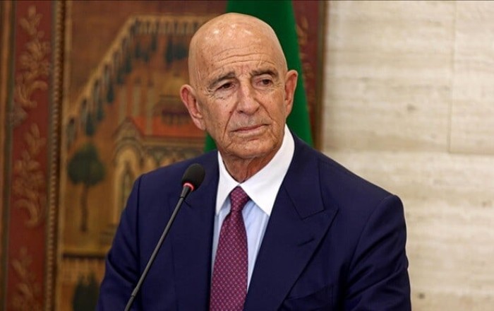 Tom Barrack says he is criticised for supporting Turkiye