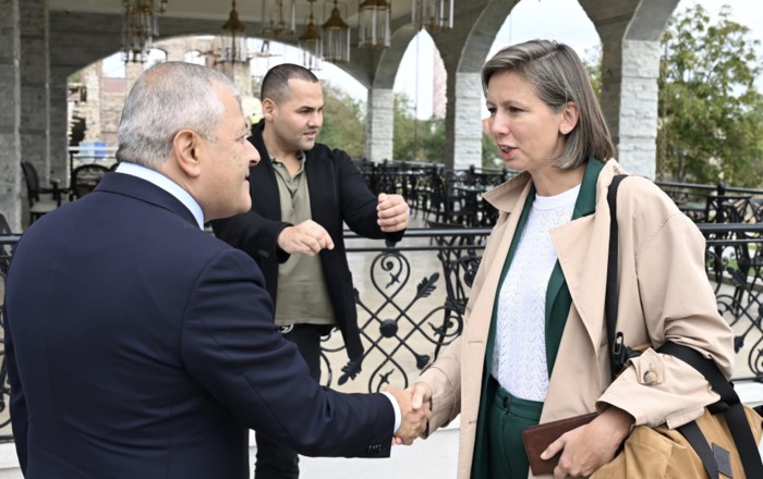Avropa İttifaqı Şurasının üzvləri Şuşada olublar - Fotolar