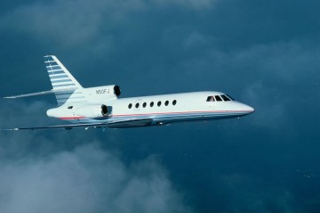 Falcon 50 business jet crashes in Ankara