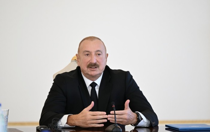 President of Azerbaijan: Council of Europe effectively supported the occupation