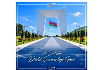 İsrail Səfirliyi Azərbaycanı Dövlət Suverenliyi Günü münasibətilə təbrik edib