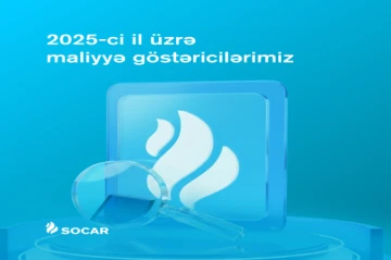 2025-ci ildə SOCAR-ın gəlirləri 86,3 milyard manat təşkil edib