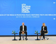 4th Shusha Global Media Forum begins with participation of President Ilham Aliyev - LIVE