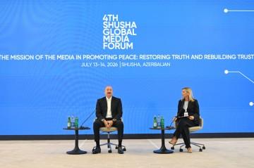 4th Shusha Global Media Forum begins with participation of President Ilham Aliyev - LIVE