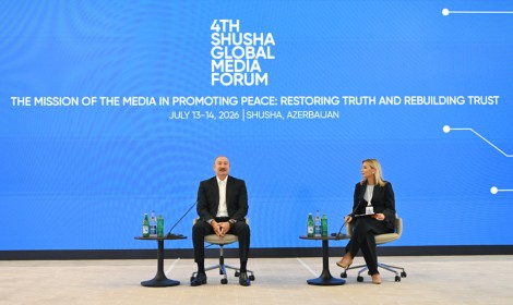 4th Shusha Global Media Forum begins with participation of President Ilham Aliyev - LIVE