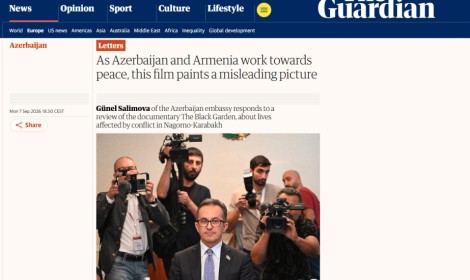 Azerbaijani Embassy in UK responds to The Guardian’s biased article