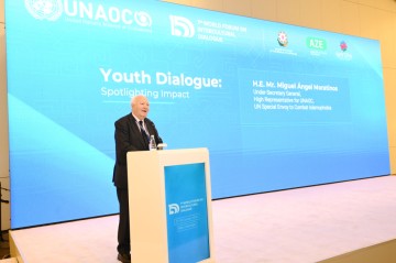 UN Under-Secretary-General: The young generation should be a generation of peace, not war