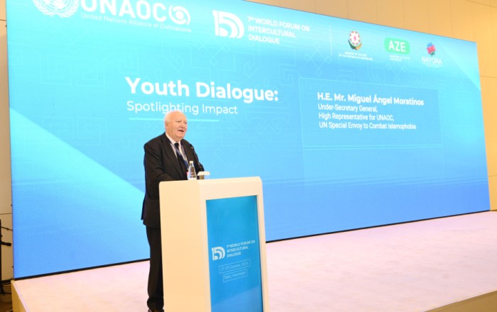 UN Under-Secretary-General: The young generation should be a generation of peace, not war