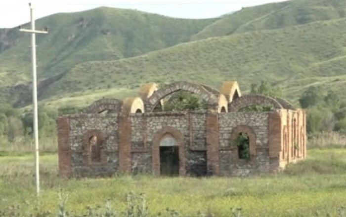 Qubadlı məscidi də erməni barbarlığına tuş gəlib  -
