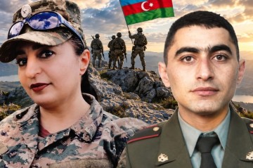 Qardaşının qərbri üzərində and içib snayper olan erməni qızı -