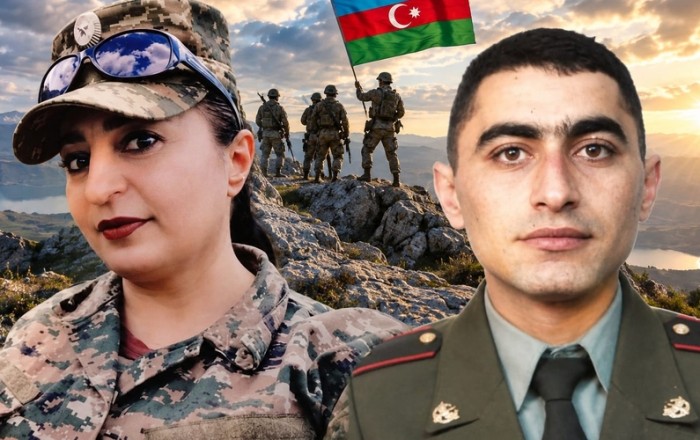 Qardaşının qərbri üzərində and içib snayper olan erməni qızı -