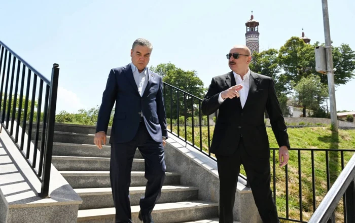 Azerbaijani President made post on events held with participation of counterpart from Turkmenistan