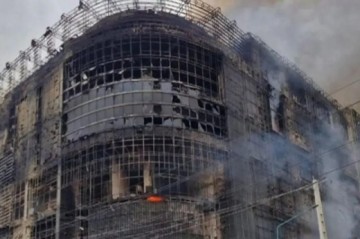 Fire at a shopping center in Iran kills 11 people and injures 26