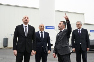 Prezident açılışda iştirak etdi