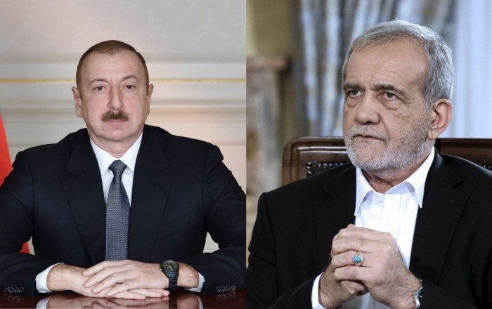 İlham Əliyev Pezeşkiana məktub göndərdi