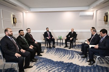 President Ilham Aliyev invites Syria’s transitional President to Azerbaijan