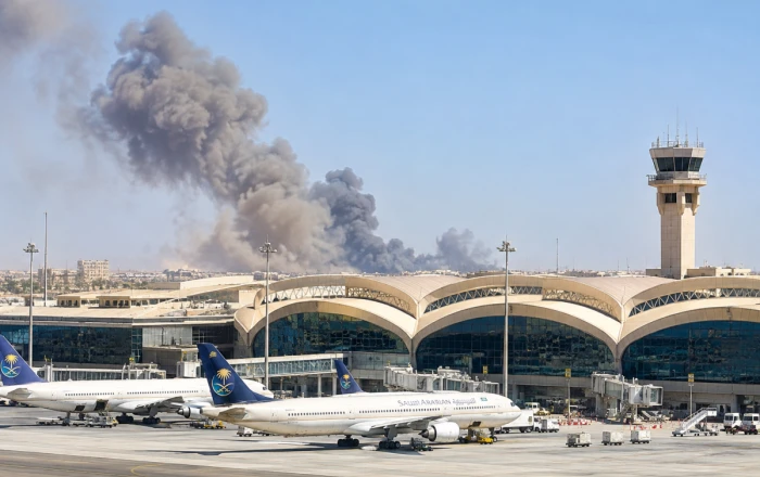 Səudiyyə Ərəbistanının Kral Xalid beynəlxalq aeroportu bir müddət bağlı qalacaq