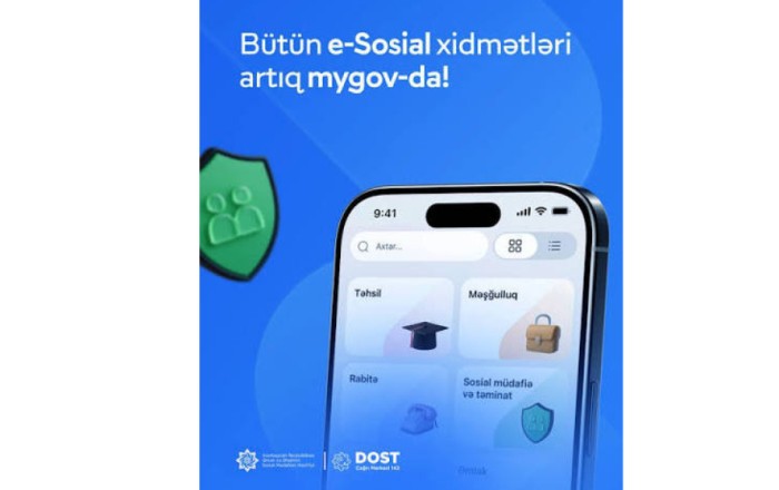 DOST mərkəzlərində pensiyaçılar üçün “mygov” qeydiyyatına dəstək göstərilir