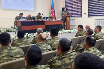 Combat skills, training and discipline highlighted as Azerbaijani Army units sum up first quarter results