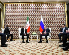 Putin and Pezeshkian hold talks