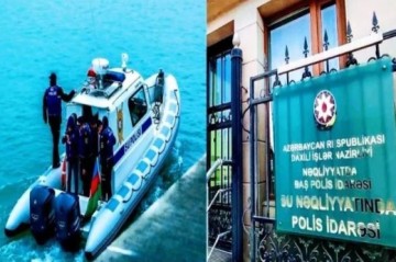 Su polisi Hövsanda qanunsuz balıq ovu ilə məşğul olan şəxsi saxlayıb