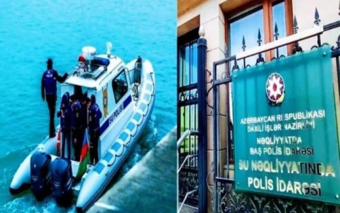 Su polisi Hövsanda qanunsuz balıq ovu ilə məşğul olan şəxsi saxlayıb