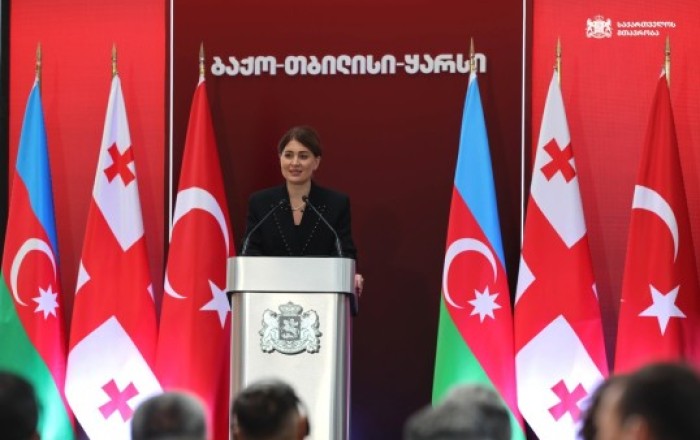 Gürcü nazir müavini: Bakı-Tbilisi-Qars dəmir yolu Avropa ilə Asiya arasında əlaqələri daha da dərinləşdirəcək
