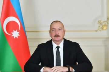 President Ilham Aliyev congratulates Polish counterpart