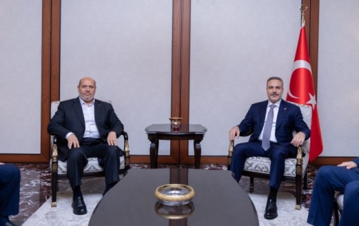 Hakan Fidan HAMAS nümayəndə heyətini qəbul edib