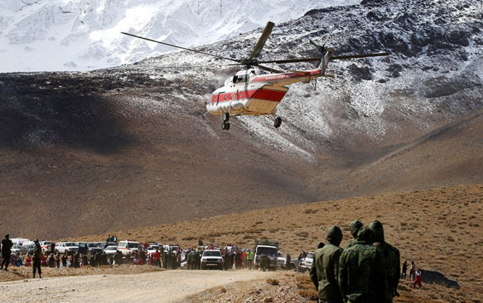 IRNA: Helikopterin qəzaya uğradığı yer dəqiq müəyyən edilib
