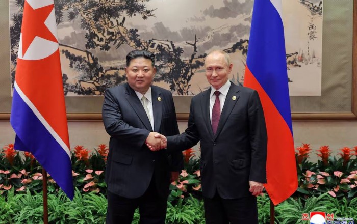 Kim Çen In Rusiya Prezidenti Vladimir Putinə məktub göndərib
