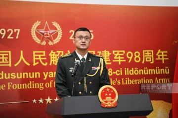 Çinin hərbi attaşesi: Azərbaycanla hərbi əməkdaşlıq bundan sonra da uğurla inkişaf edəcək