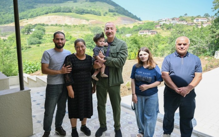 Prezident İlham Əliyevin sosial media hesabında Şuşanın Kiçik Qaladərəsi kəndindən videoçarx paylaşılıb