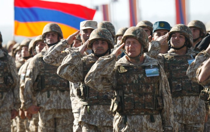 Ermənistan, görün, necə bir “ordu” qurur -