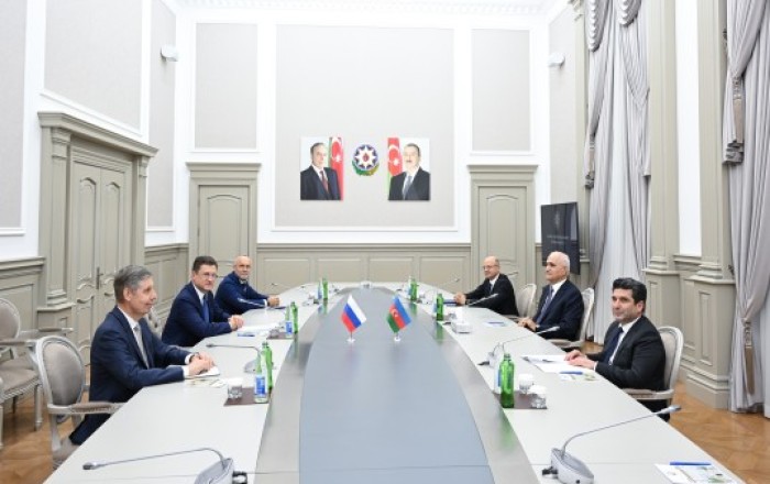 Şahin Mustafayev Novakla iqtisadi əlaqələri müzakirə edib