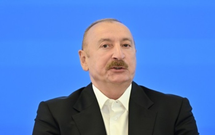 Dövlət başçısı: Azərbaycan artıq Çindən müəyyən təyinatlı hərbi məhsullar əldə edib