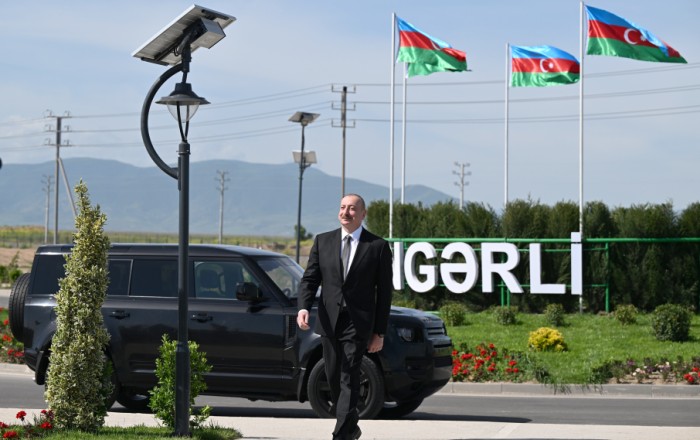 Kəngərli kəndinin birinci mərhələsinin açılışı oldu -
