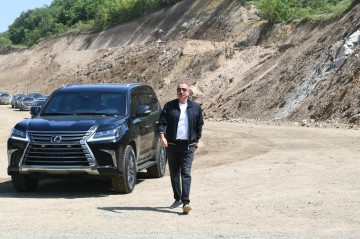Foundation stone was laid for Gulluja village in Aghdam district