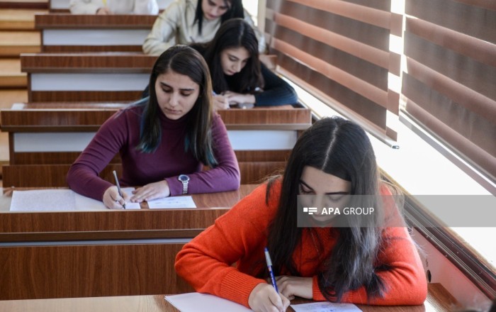 Dünən keçirilmiş qəbul imtahanlarının nəticələri 2 həftədən sonra açıqlanacaq
