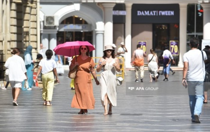 Bakıda 33, rayonlarda 38 dərəcə isti olacaq - SABAHIN HAVASI