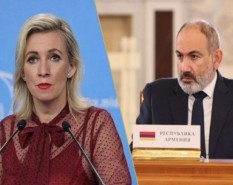 Zaxarova Paşinyanın 102-ci baza ilə bağlı dediklərinə Bulqakovun sitatı ilə istehzalı cavab verib