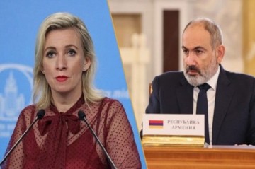 Zaxarova Paşinyanın 102-ci baza ilə bağlı dediklərinə Bulqakovun sitatı ilə istehzalı cavab verib