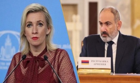 Zaxarova Paşinyanın 102-ci baza ilə bağlı dediklərinə Bulqakovun sitatı ilə istehzalı cavab verib