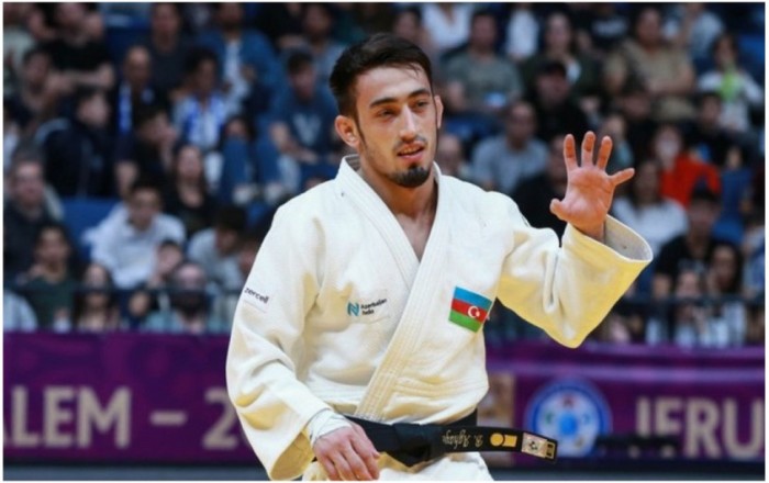 "Böyük Dəbilqə": Azərbaycan cüdoçusu qızıl medal qazanıb